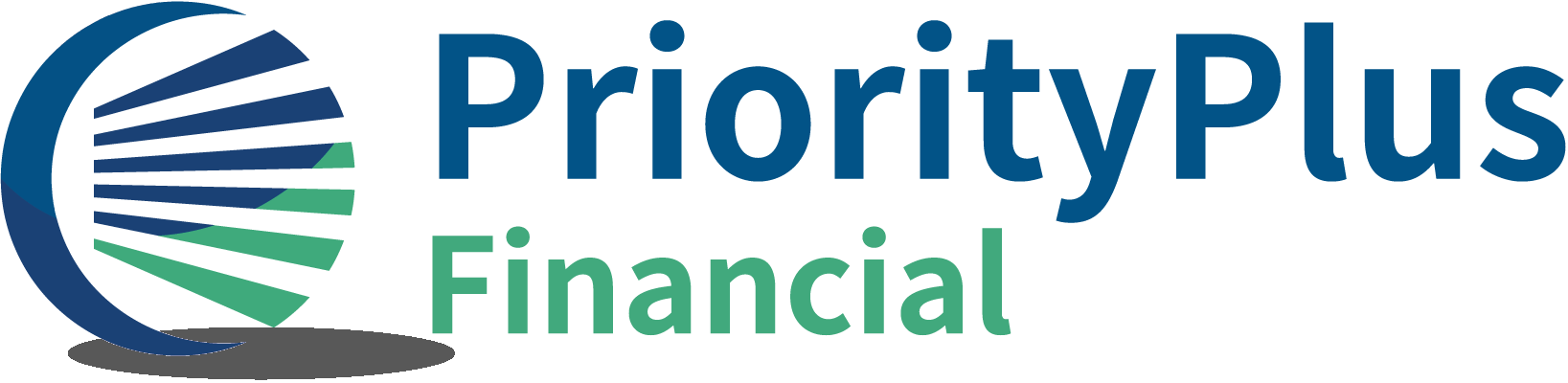 Priority Plus Financial text logo.